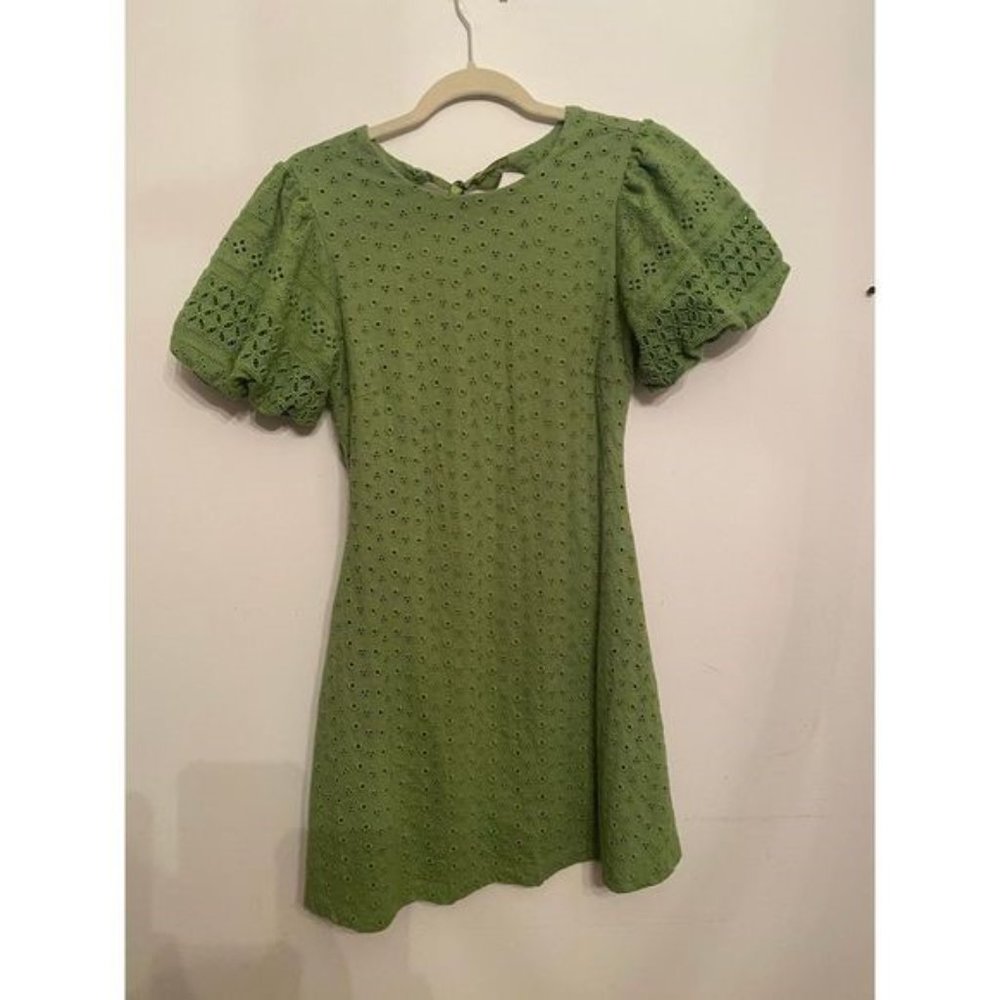FREE PEOPLE Apricot Rose Mini Dress NWOT - Picture 2 of 4